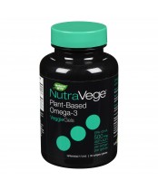 NutraVege Plant Based Omega-3 SoftGels